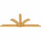 Ekena Millwork Redmond Rough Sawn Timber Gable Bracket, Western Red Cedar, 96"W x 44"H x 2"D x 6"F, 11/12 Pitch GBW096X44X0206RED00RWR - alternate 2